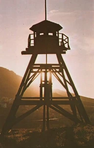 Fire Tower Dusk Sunset Helena Montana MT Chris Boettger Postcard a14453 - Picture 1 of 8