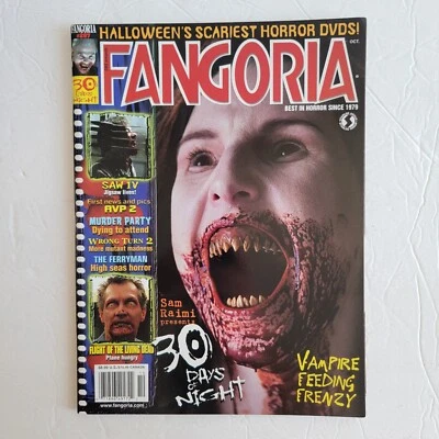 FANGORIA 267 - Sam Raimi 30 Days of Night, Saw IV - Image 1 of 4