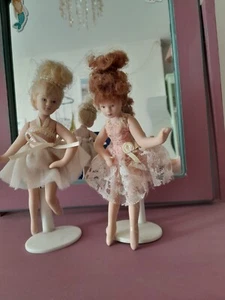 6 Zoll Porzellan Ballerinas - Bild 1 von 2
