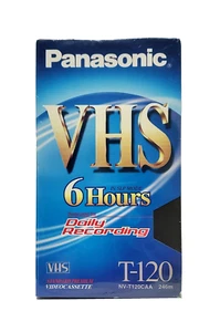 Panasonic LEERES VHS-BAND - 6 STUNDEN SLP-MODUS - STANDARD PREMIUM - Bild 1 von 2