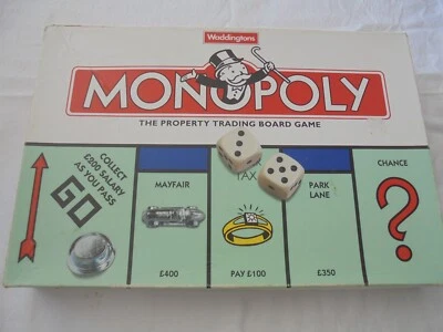 Vintage Waddingtons MONOPOLY Set from 1998 : Metal Tokens, all cards complete et - Image 1 of 4