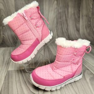 Surprize by Stride Rite Renza Toddler Girls Size 8 Winter Fashion Boots Pink