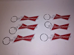 Budweiser Schlüsselanhänger Menge (6) Neu (C4) - Bild 1 von 3
