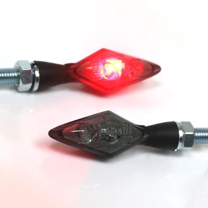 T033 LED Tail Brake Turn Signal Light 1 Pair For Motorcycle - Picture 1 of 6