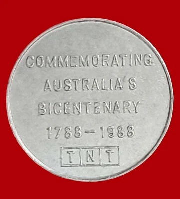 1988 Sydney Monorail " Bi Centenary " Token - image 1 of 2