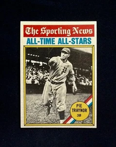 1976 # 343 Pie Traynor  All Time All Stars NM-MT Baseball  ESTATE SALE - Picture 1 of 2
