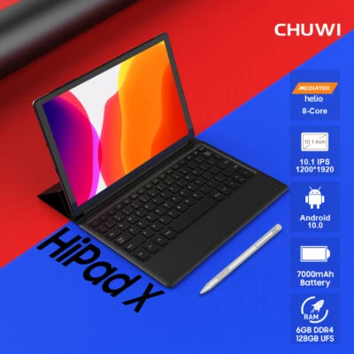 CHUWI Tablet with 10.1 Inch Android 12 8GB+128GB with 1920*1080 IPS Octa-Core - Image 1 of 4