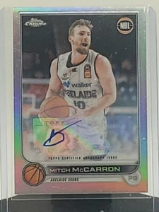 2023 Topps Chrome Certified Autograph Issue Mitch McCarron Refractor #8 36ers - Picture 1 of 3