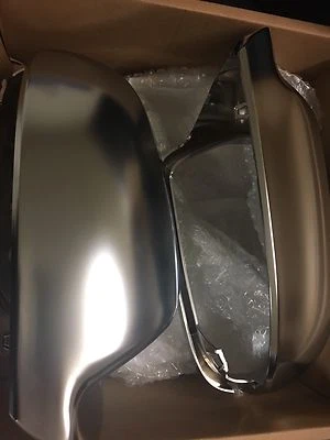 Cubiertas espejos retrovisores de ala cromada mate para Audi A5 S5 RS5 2009-2016 - ajuste fabricante de equipos originales Foto 1 de 4