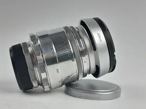 KMZ HELIOS 44 F/2 58 mm RED "P" Early RARE SILVER 13 blades Biotar Designed - Picture 1 of 22