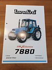 Prospekt Landini 7880 Brochüre Traktor Schlepper