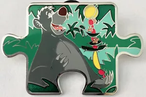 New Disney Character Connection Jungle Book Mystery Puzzle Pin LE 900 - Baloo - Picture 1 of 3