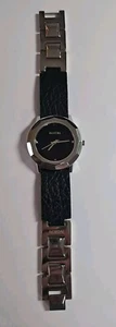 Nixon The Bobbi Daringly Edgy Black Silver Watch Schwarz Silber JAPAN - Bild 1 von 7