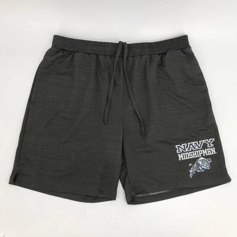 Navy Midshipmen Concepts Sport Mens Shorts Gray Drawstring Knit College NCAA XL Cover