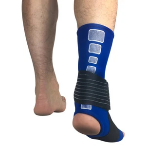 2 PCS Basketball Football Protective Gear Sports Ankle Sleeve Pressure Bandage - Picture 1 of 13