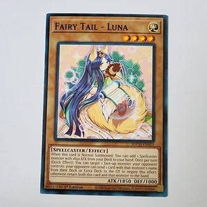 Fairy Tail - Luna - SDCH-EN013 - NM - 1st Ed - Common - Yugioh  -Spirit Charmers - Picture 1 of 3
