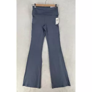 Gilly Hicks Pants Women's Small Long Blue Active Flare Leggings NEW $50 - Picture 1 of 12