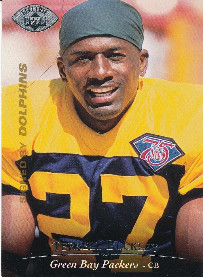 Terrell Buckley 1995 Upper Deck  Electric Silver #151 Green Bay Packers Card - Image 1 of 1