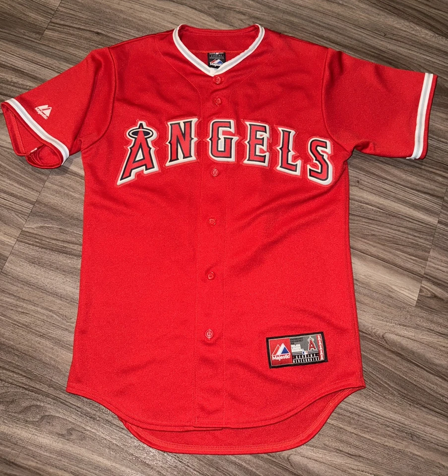 Los Angeles Angels Albert Pujols Majestic Athletic 6700 MLB Baseball Jersey sz S - Image 1 of 4