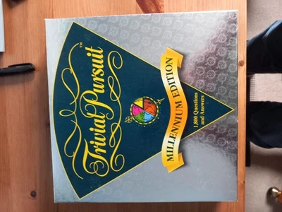 Trivial Pursuit Millennium Edition Board Game 1998 Parker Complete & GC - Image 1 of 4