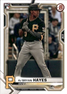 B0907- 2021 Bowman Baseball Karten 1-100 + Einsätze -du Pick- 15 + Free US - Bild 1 von 199