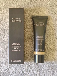 ~NEW~ Mary Kay Beige 160 Matte 3D Foundation # 099971 - Picture 1 of 2