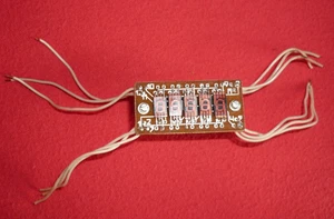 5 Stk. ALS321A (ALC321A) / АЛС321А Numitronen 7-Segment Blinker an Bord PULLED - Bild 1 von 5