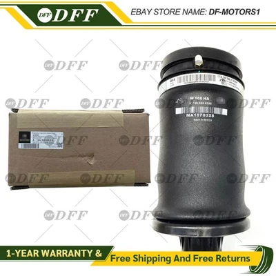 Bolsa de suspensión de resorte neumático trasero 1663200325 para 2007-16 ML350 GL450 GL350 ML500 Foto 1 de 4