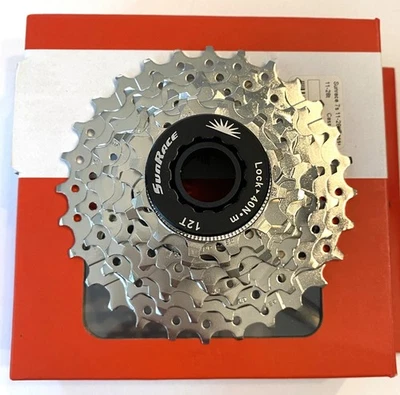 new SunRace CSM63 7sp bicycle CASSETTE 12-28T - Image 1 of 4