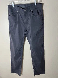 Pantalones prAna 32 X 32 Para Hombre Gris Calce Ajustado Elastizados Comodidad - Imagen 1 de 11