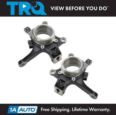 TRQ Steering Knuckle Set Kit Fits 2010-2013 Hyundai Tucson 2010 Kia Sportage - Image 1 of 4