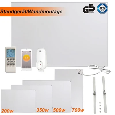 Infrared Heater Heater Thermostat Electric Heater Wall Heater 200/350/500/700W - Image 1 of 4