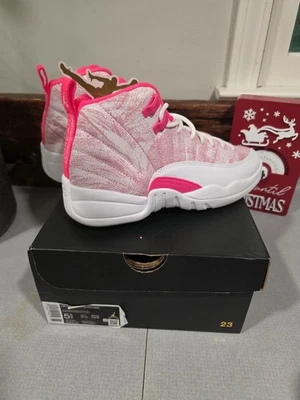 Air Jordan 12 Retro GS Rosa Ártico Punch Zapatos Talla 5.5Y Foto 1 de 4