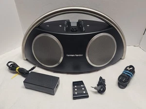 Harman Kardon - Go+Play Tragbarer Kabelloser Lautsprecher - Schwarz mit Fernbedienung - Bild 1 von 19