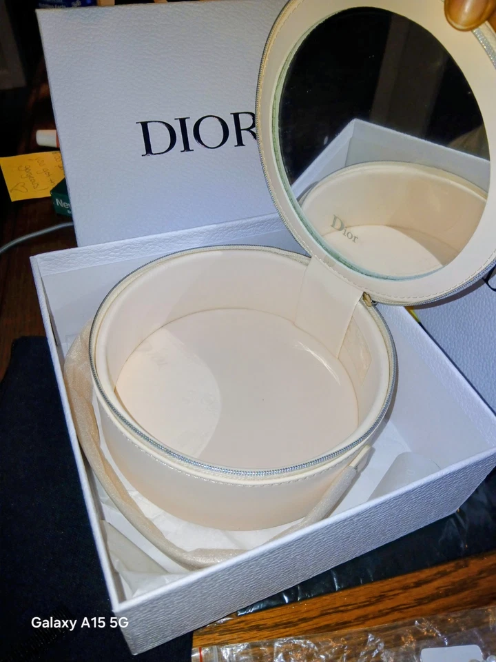 Christian Dior 2025 VIP VANITY CASE WITH MIRROR NEW IN BOX - Image 1 of 4
