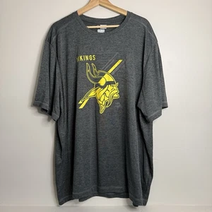 Minnesota Vikings NFL Team Apparel TX3 Cool Gray Performance Shirt 3XL - Picture 1 of 8