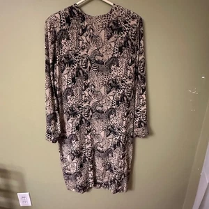 Vestido Doncaster Silks Safari Estampado Animal Seda Talla 6 Midi Cebra Jirafa León - Imagen 1 de 7