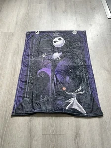 THE NIGHTMARE BEFORE CHRISTMAS FLEECE ÜBERWURF DECKE HALLOWEEN ZERO 🎃 NEU OHNE ETIKETT NEU - Bild 1 von 9