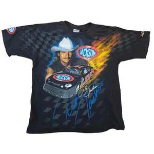 Alan Jackson Racing Vintage T-Shirt Large Tee 1999 Single Stitch Nascar 90s Y2K - Picture 1 of 5