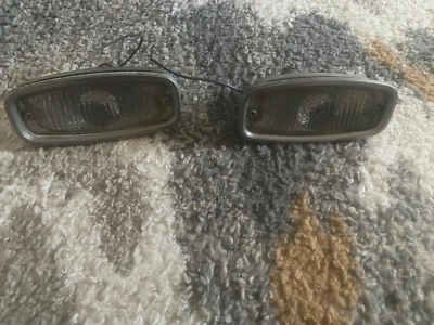 1968 Camaro Standard Clear Parking Lamp Lens Assemblies - Pair GM - Image 1 of 2