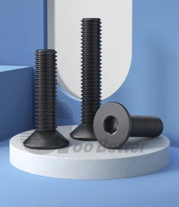 Tornillos de cabeza avellanada M2 ~ M12 métricos de acero de aleación de grado 12,9 tornillos de accionamiento hexagonales - Imagen 1 de 126