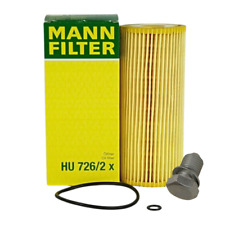 Produktbild - Ölfilter MANN HU726/2x + Schraube für VW 1.9L 2.0L TDI ALH AGR AHF ASV ASZ ATD