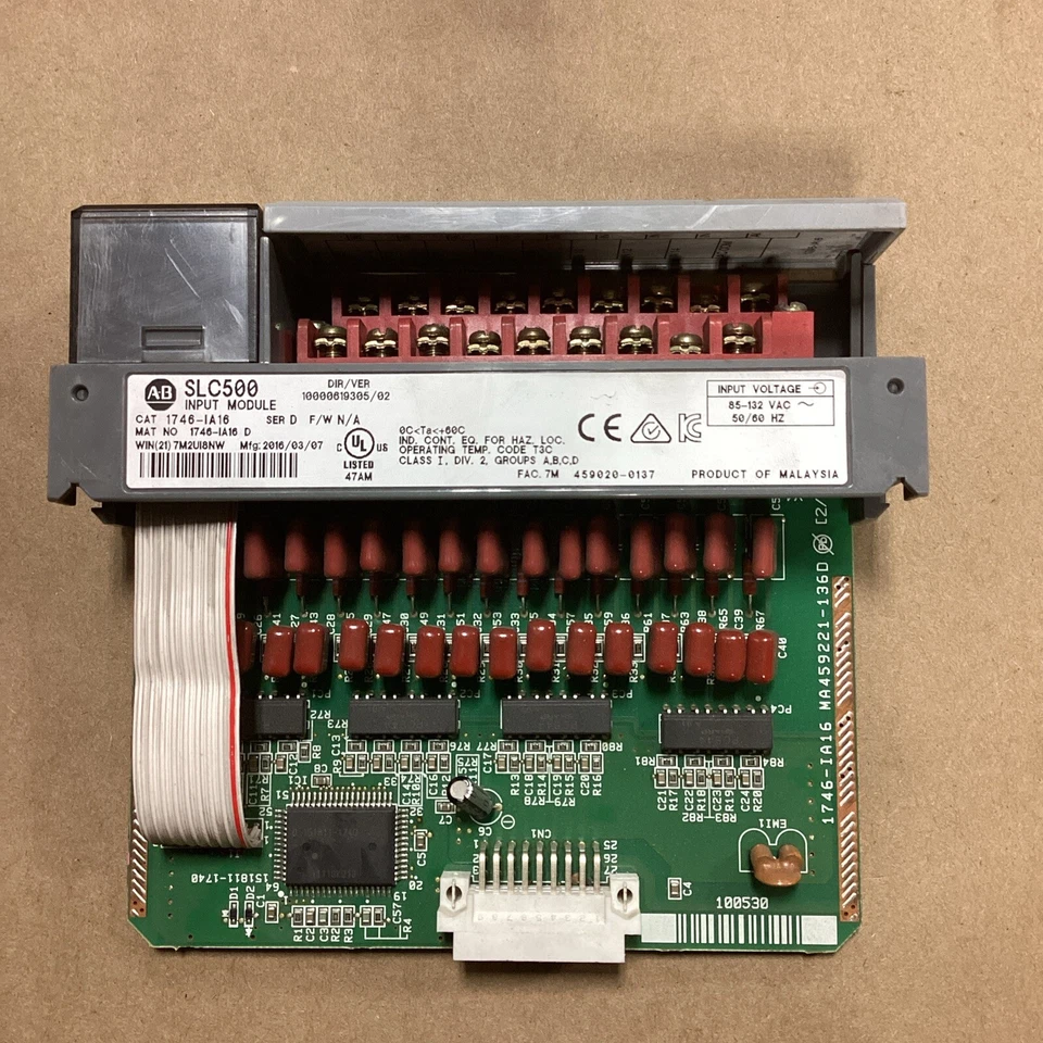Allen Bardley 1746-IA16 Ser.D Input Module B43 - Image 1 of 4