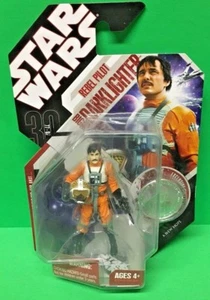 Star Wars BIGGS DARKLIGHTER Rebel Pilot #14 30th Anniversary Collection MOC - Picture 1 of 2