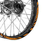 Orange W02b Mx Bikes Strips Rim Sticker For Beta 400 Rs 2011, 2013-2014