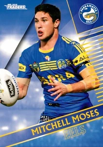 2018 PARRAMATTA EELS NRL Card MITCHELL MOSES Traders - Bild 1 von 2