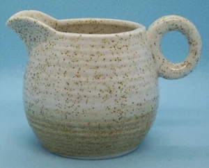Stanford Hill Pottery Creamer Speckled Tan Beige Off White Dinnerware 6" - Picture 1 of 7