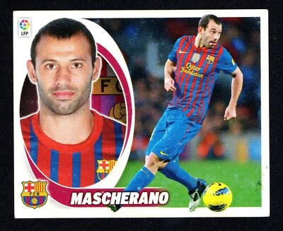 JAVIER MASCHERANO #6 FC BARCELONA 2012-13 CROMO PANINI LA LIGA ESTE 12/13 - Imagen 1 de 4