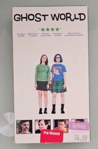 scarlett johansson GHOST WORLD thora birch / steve buscemi VHS VIDEOTAPE not dvd - Picture 1 of 2