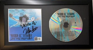 WEIRD AL YANKOVIC SIGNED AUTOGRAPH OFF THE DEEP END FRAMED CD BECKETT BAS COA - Picture 1 of 2